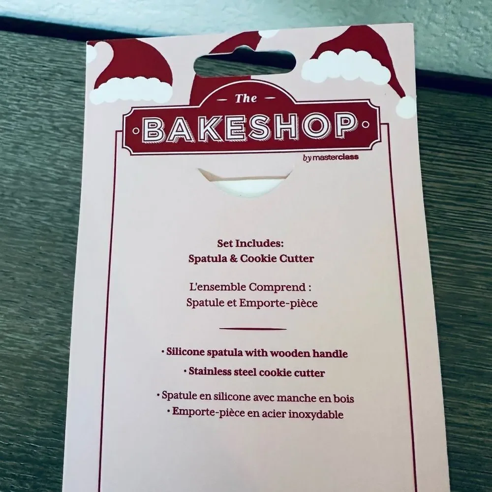 NWT Dachshund Dog 2-pc Christmas Spatula Cookie Cutter Gift Set